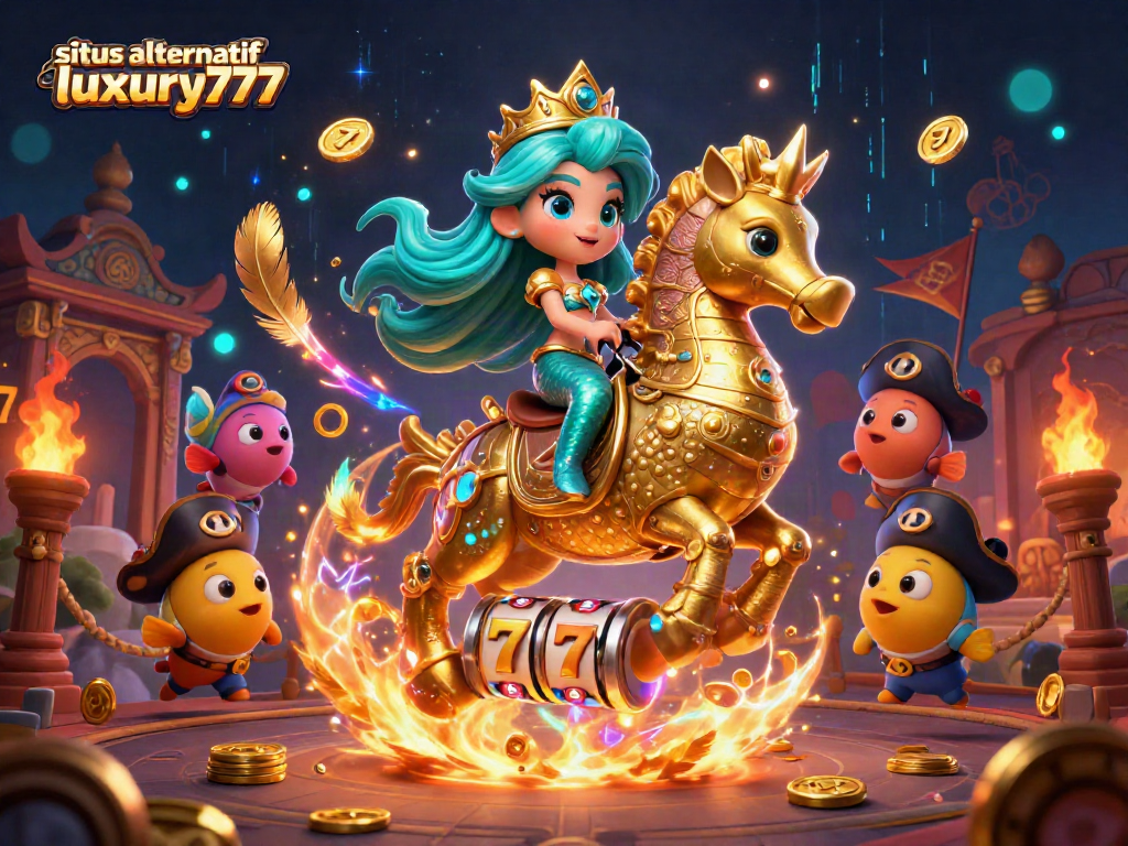 Situs alternatif luxury777 menawarkan pengalaman bermain slot seru dengan putaran berwarna-warni dan karakter pemandu fantasi.