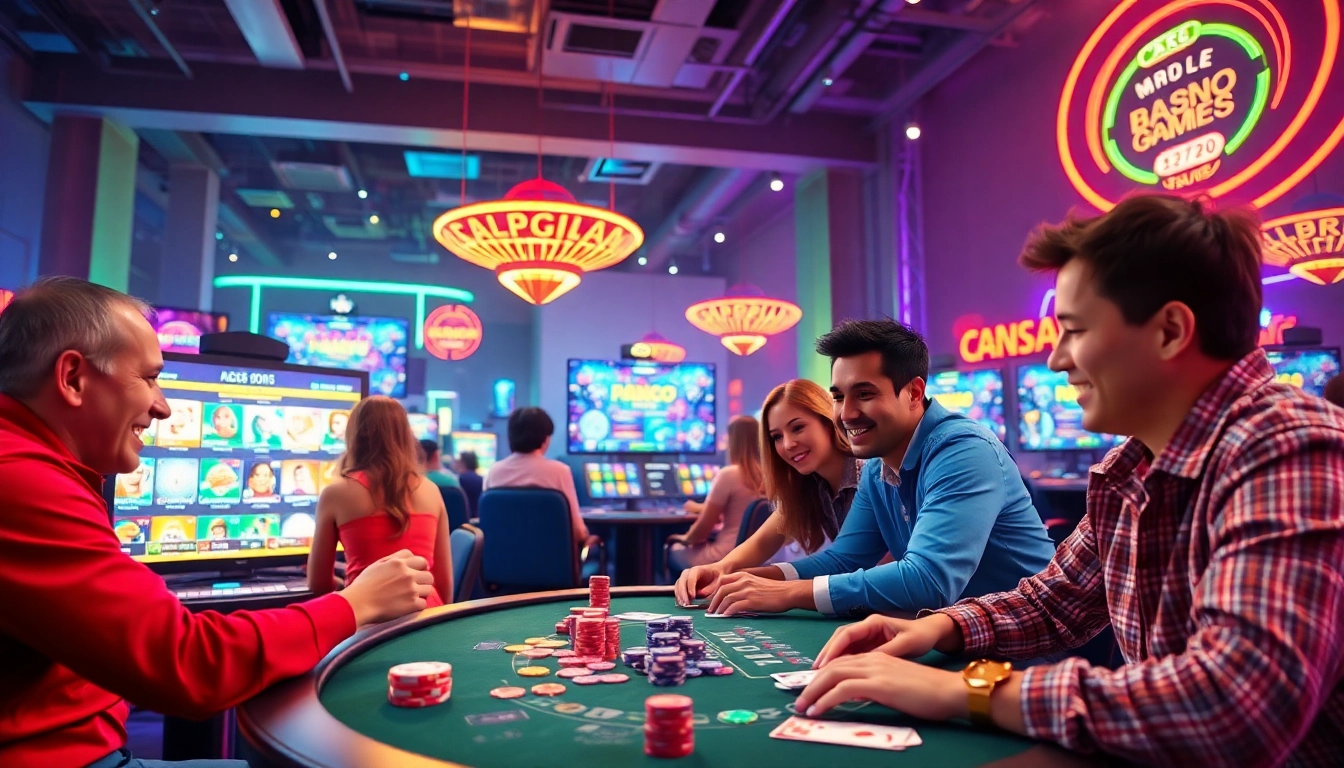 Immerse in the excitement of Game bài đổi thưởng quốc tế with players enjoying high-stakes card games.
