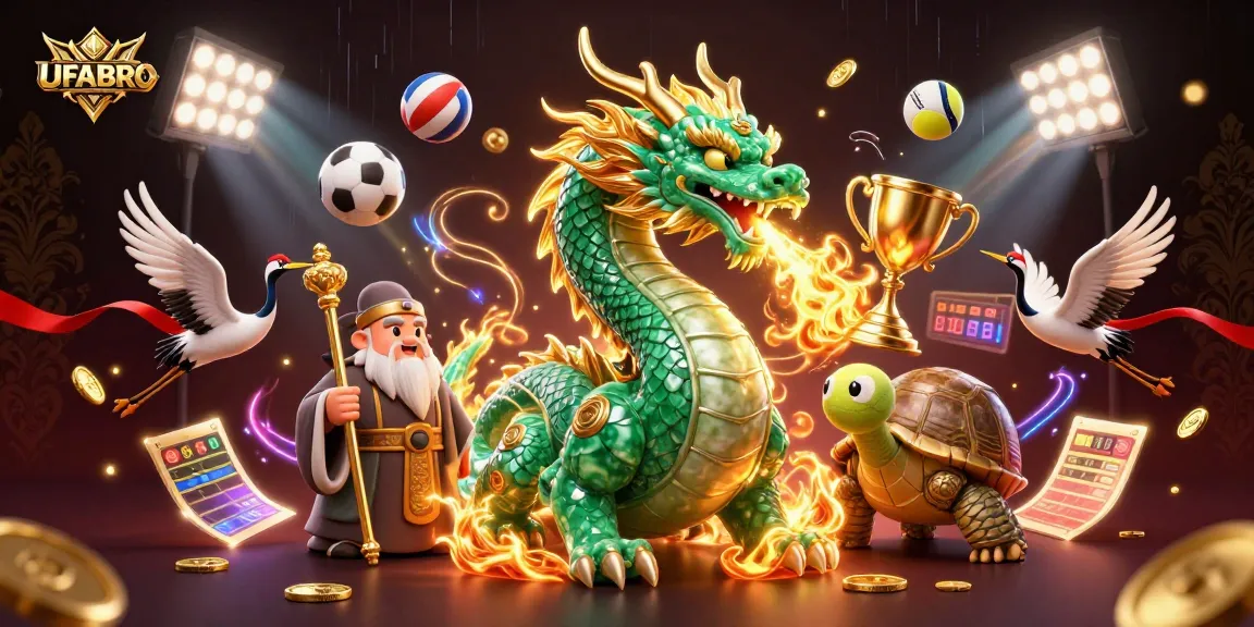 Win big with UFABRO featuring dynamic 3D dragons and sports elements for a thrilling experience.
