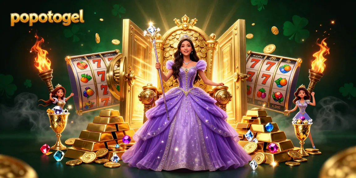 Engage in popotogel games with exciting visuals and royal-themed elements that enhance your gaming experience.