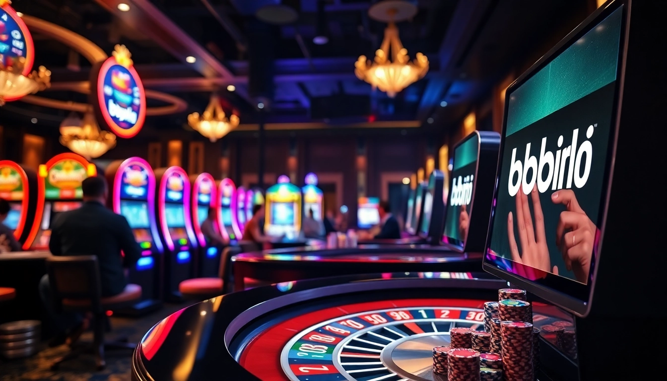 Menangkan permainan di bbni4d dengan mesin slot warna-warni dan meja roulette.