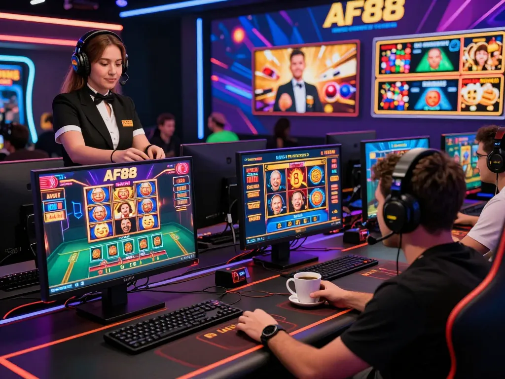Engaging online gambling experience on AF88 top platform with thrilling live dealer games.