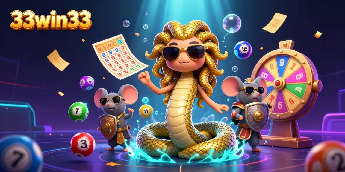 Engage with 33win33's vibrant online casino scene featuring Medusa and exciting gaming elements.