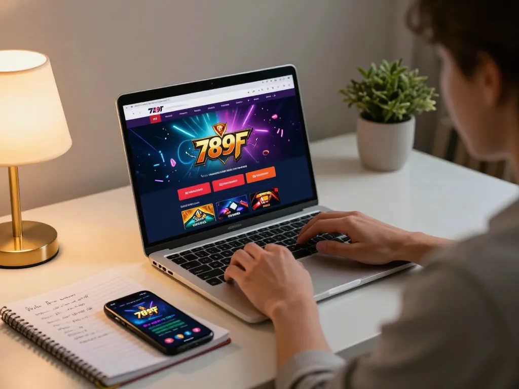 Engage in online gambling at the 789F link while focusing on strategies and gameplay.