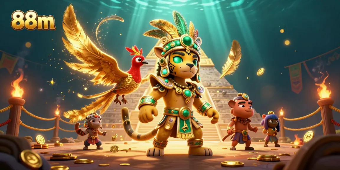 Bet on thrilling adventures with 88m in a vibrant, dynamic gaming scene full of excitement.