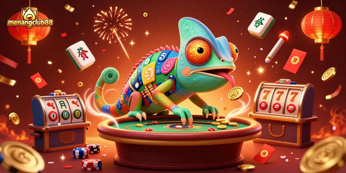 Experience winnings at menangclub88 with vibrant casino scenes illustrating thrilling gameplay.