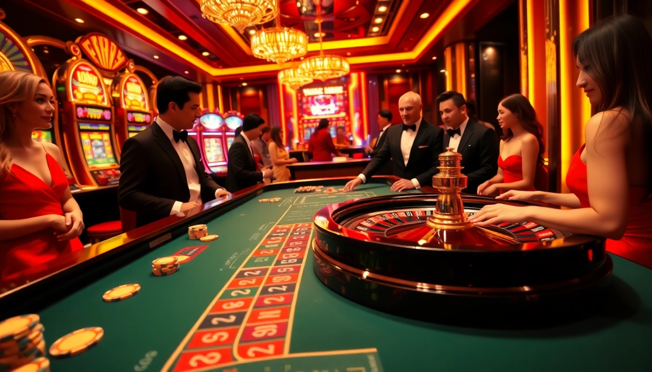 Gamble on sx 88 with vibrant casino action at a roulette table amidst exciting gameplay.