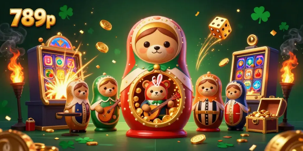 Experience the thrill of winnings at 789p with vibrant casino characters and dynamic game elements.