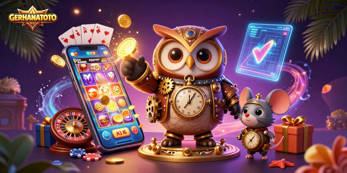 Menangkan hadiah menarik di GERHANATOTO dengan mesin slot dan permainan pembayaran cepat.
