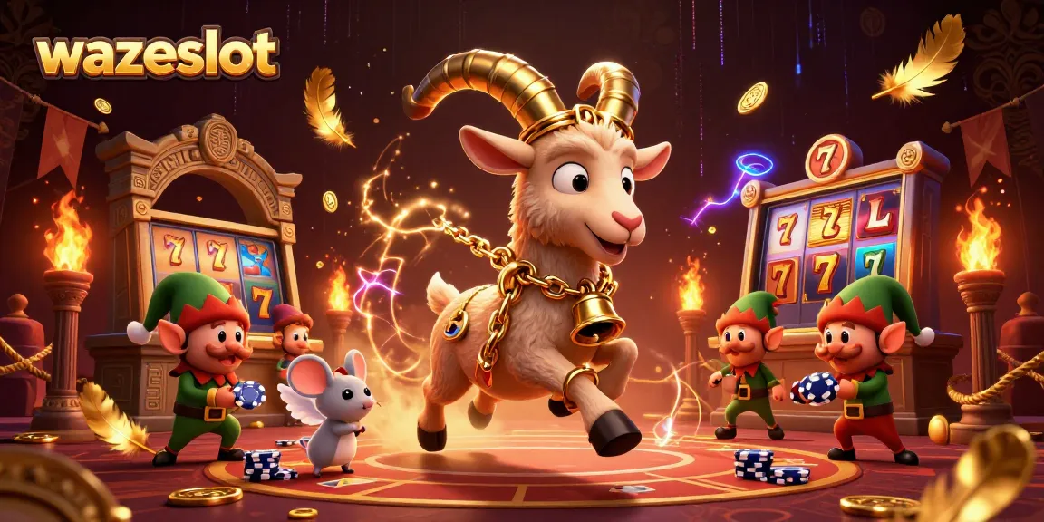 WAZESLOT enhances your gaming experience with thrilling slots and jackpots in a festive casino.