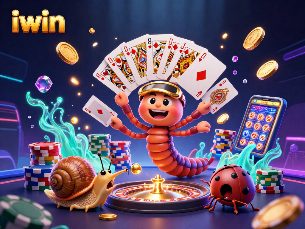 Experience the thrill of iwin casino gaming with vibrant characters and rich illustrations.