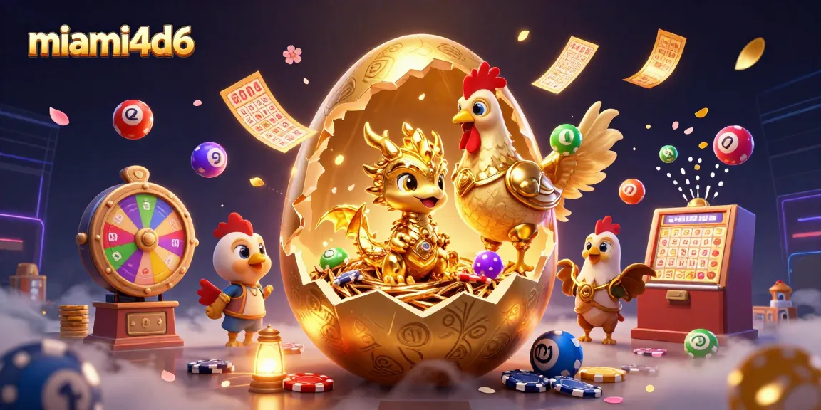 Experience thrilling gameplay with miami4d6 featuring a gold dragon amidst dynamic casino elements.