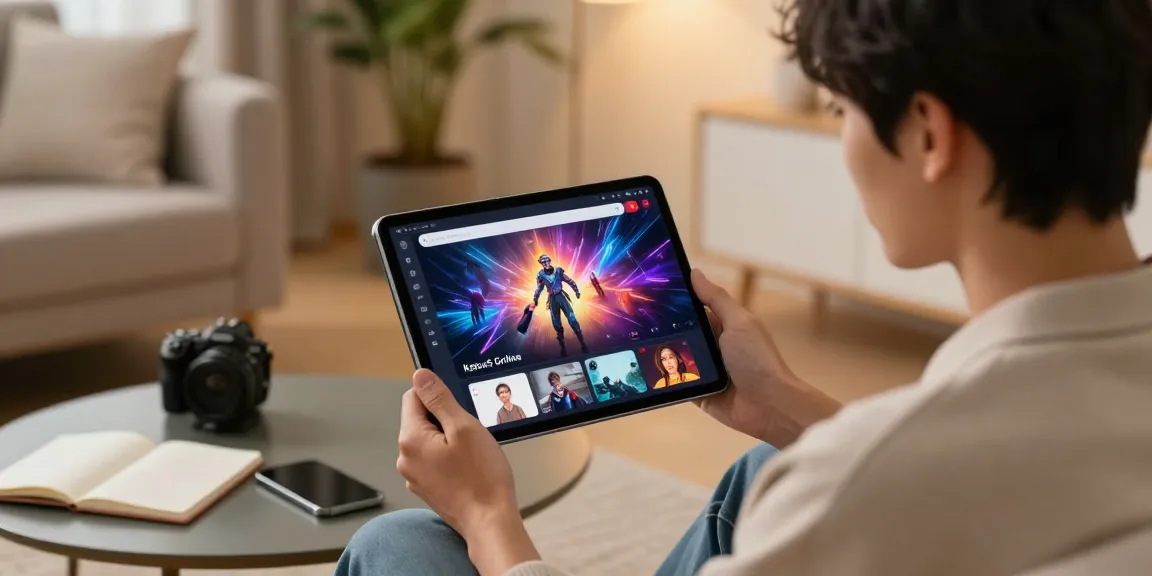 Pengguna menikmati platform online terbaik Katsu5 dengan pengalaman digital interaktif di ruang tamu yang nyaman.