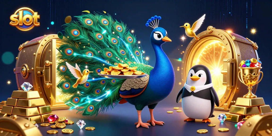 Menangkan slot dengan pesona burung merak dan pengantar chip emas di dunia kasino