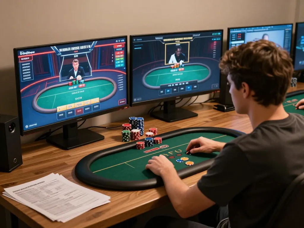 Kuwin users engaging with online poker strategies at trang chủ kuwin for enhanced gambling experience.
