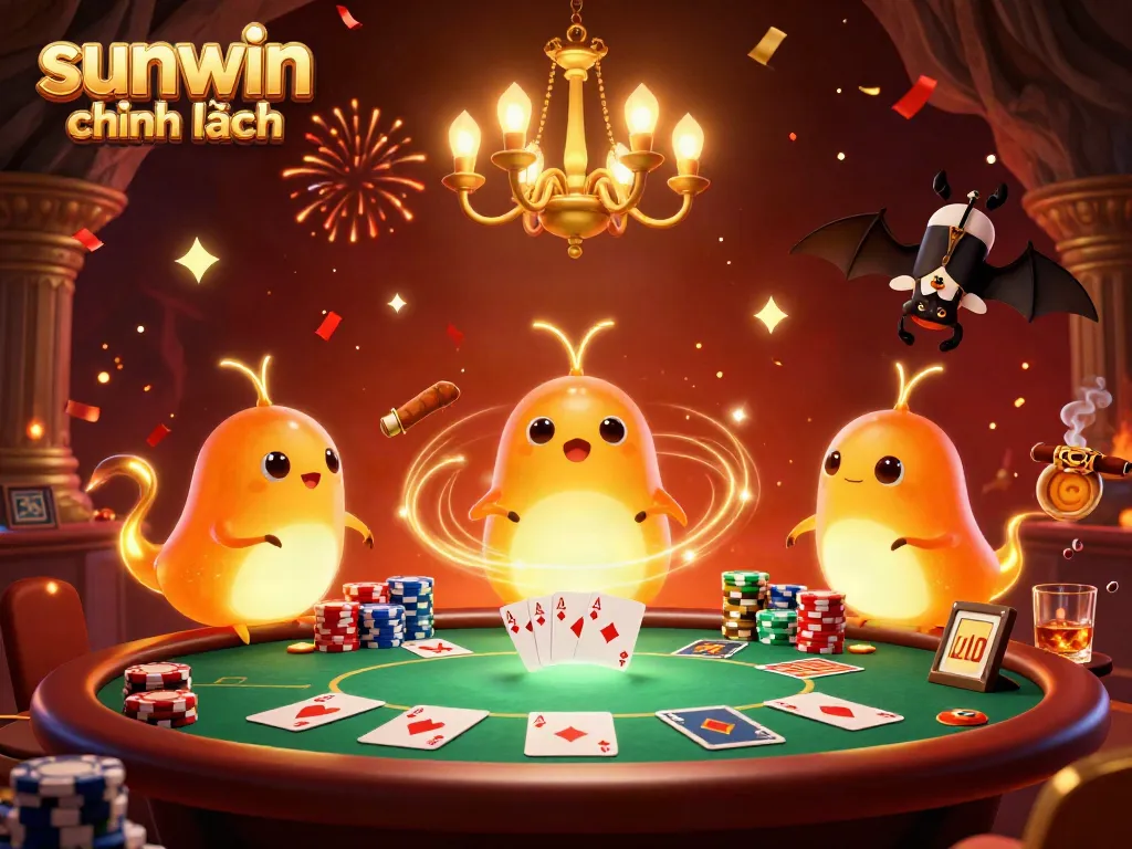 Experience thrilling gameplay at sunwin chính hãng with vibrant glowworms lighting up a cave casino.