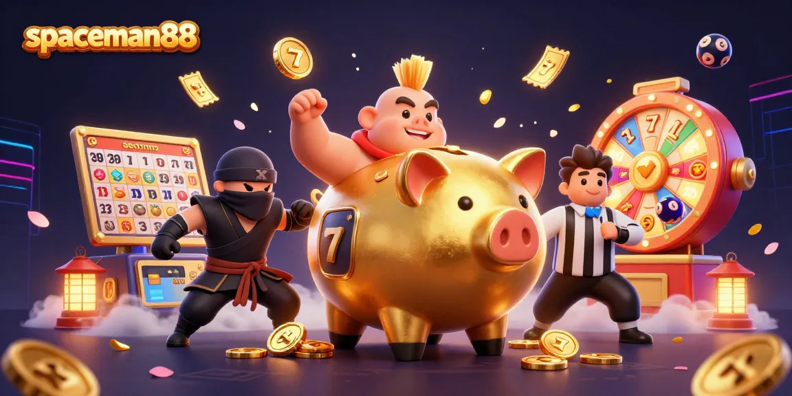 Play exciting slots at spaceman88 with vibrant reels and big wins all around!