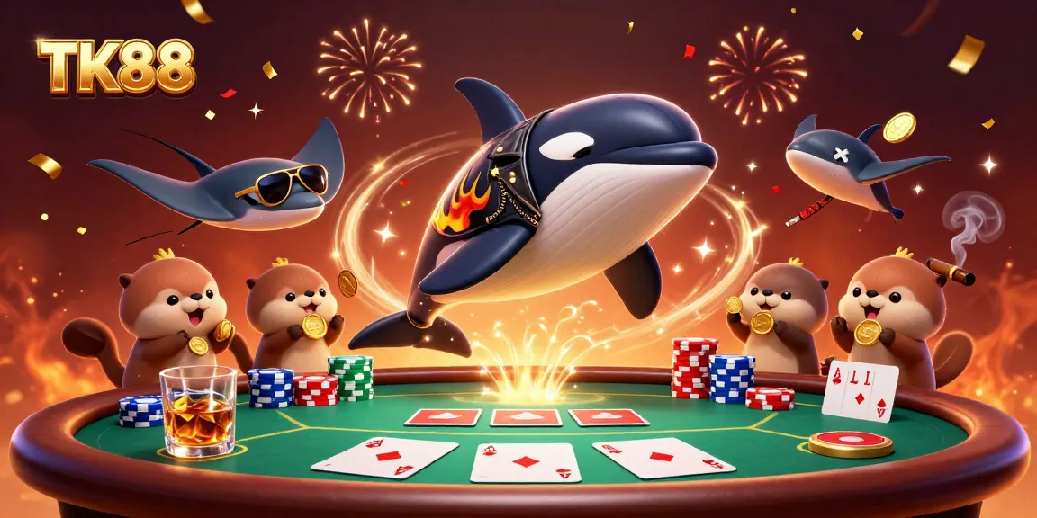 Experience thrilling gameplay at TK88 with vibrant characters and rich gambling elements.