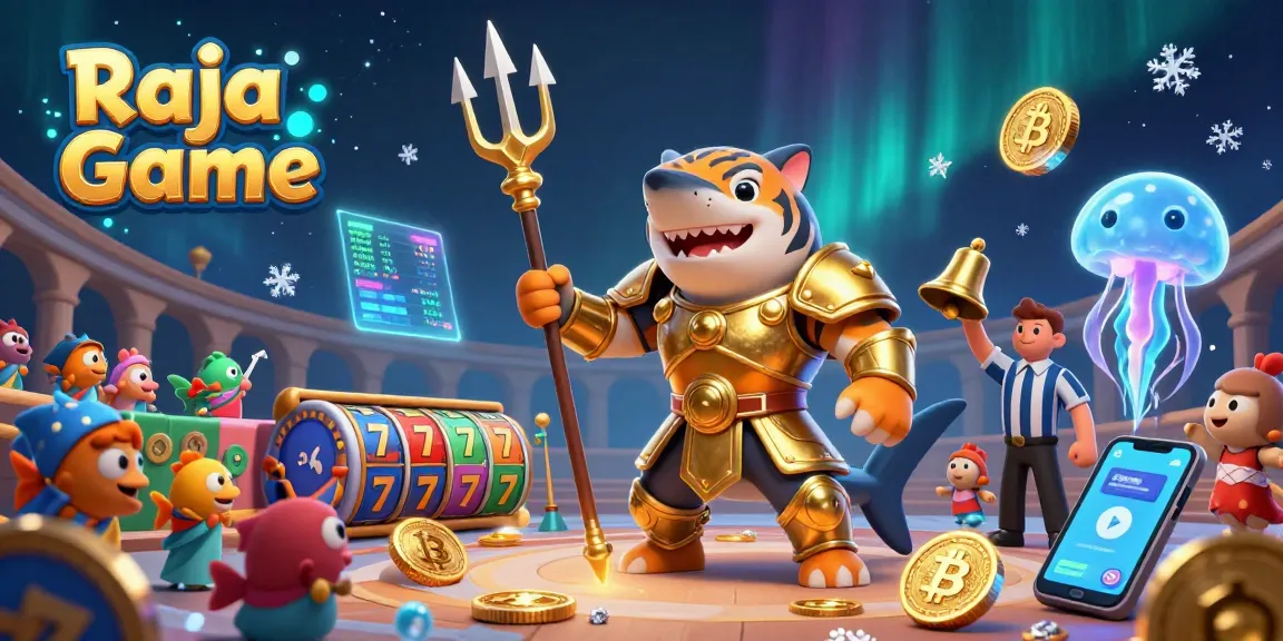 Join Raja Game to enjoy thrilling slot action amidst exciting underwater challenges.
