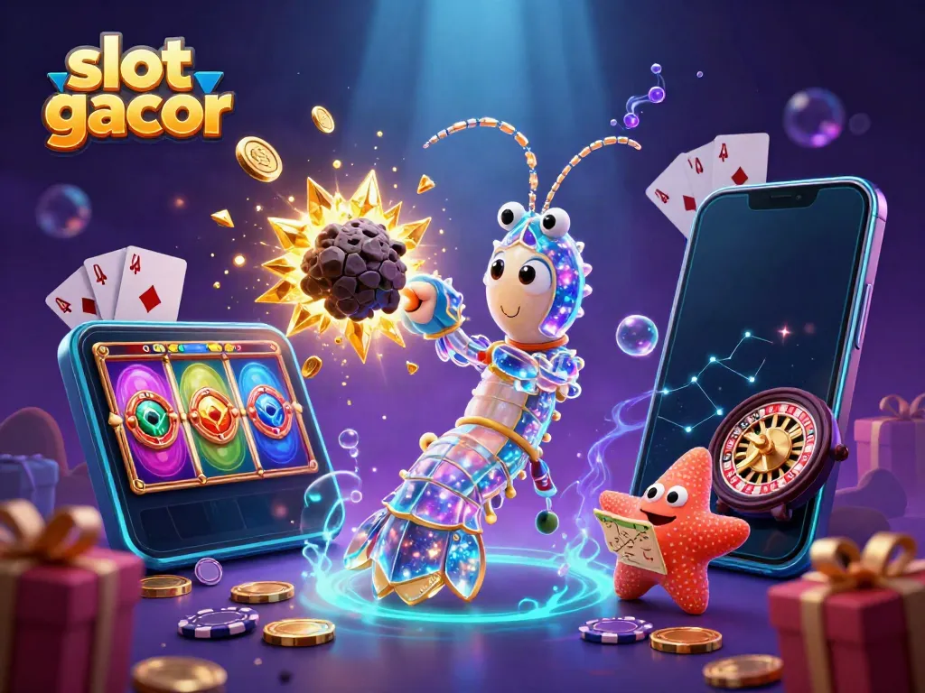 Experience engaging action with slot gacor during a cosmic gaming adventure featuring vibrant game elements.