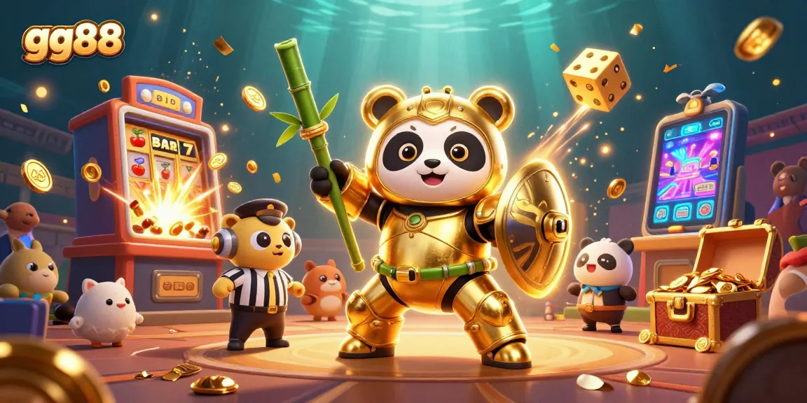 Experience the thrilling action at gg88 as unique characters engage in vibrant casino gameplay.