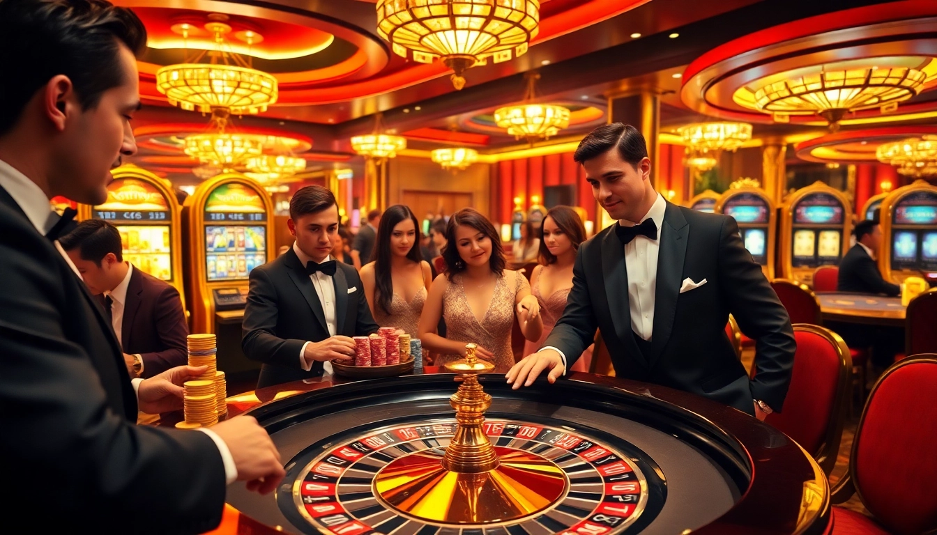 Experience the excitement of so do casino gameplay with vibrant roulette and poker scenes.