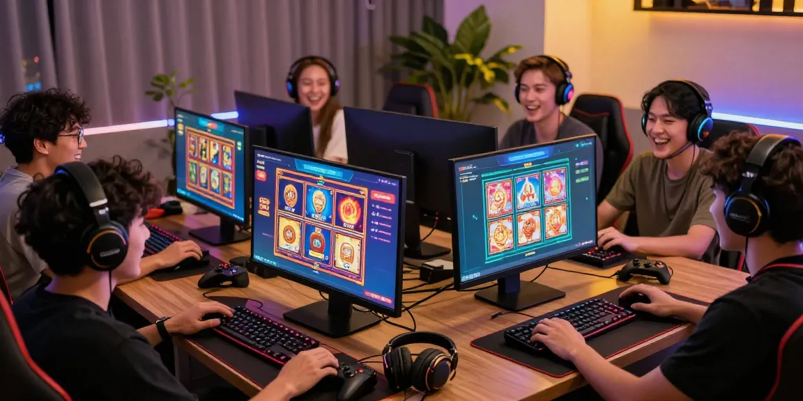 Experience thrill at ngamenjitu online gaming platform with diverse players enjoying exciting slot games.