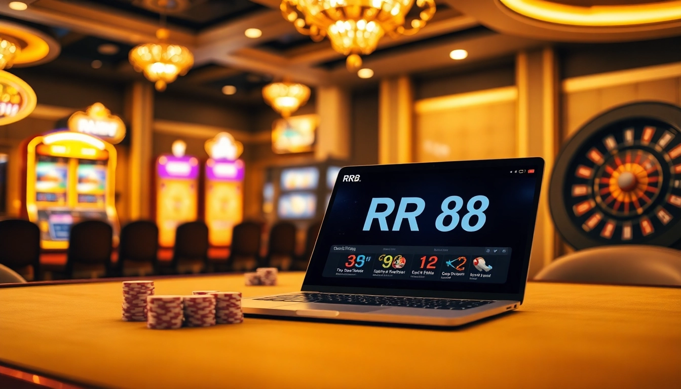 Players enjoying the RR 88 online casino experience with engaging gaming elements.