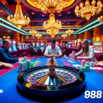 Engage in thrilling gameplay at 98win. com's vibrant casino tables filled with excitement.