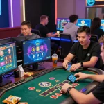 Players enjoying an immersive gaming experience at tài xỉu sunwin uy tín online platform.