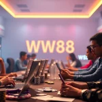 Dynamic online gaming experience with WW88, showcasing diverse betting options and user-friendly technology.