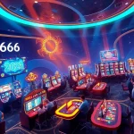 Experience the thrilling gaming environment of 6623 galaxy, showcasing modern casino features and a vibrant atmosphere.