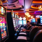 Rasakan sensasi mesin slot gacor di suasana kasino yang hidup, menangkap kegembiraan dan keterlibatan.