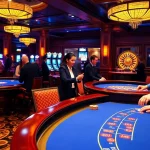 Experience thrilling games at thabet casino with lively poker tables and vibrant slot machines.