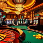 S8 casino players enjoying a thrilling game of roulette in a luxurious ambiance.