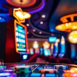 Experience the thrill of rtp slot gaming in a vibrant casino setting.