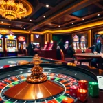 Engaging gamblers at rr88 casino with exciting table games, chips, and a festive atmosphere.