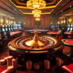 Experience the thrill of RR88 casino with vibrant poker tables, roulette wheels, and engaging slot machines.