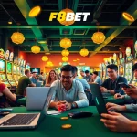 Exciting online gambling experience at https://f8bet.io/ with diverse players enjoying games.