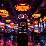 雷神之錘2 體驗激動人心的賭場遊戲機,玩家全情投入中。