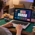 Engaging in live blackjack at home on okking1 with colorful interface and friendly atmosphere