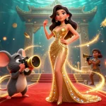 Experience thrilling gaming with u2 Casino’s vibrant 3D scene, featuring exciting characters and casino elements.