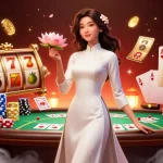 Experience the magic of slot resmi with elegant designs, vibrant poker chips, and captivating game elements.