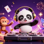 Experience bayitoto's excitement with vibrant casino characters, coins, and spinning roulette.
