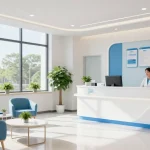 David Hoffmeister reviews featured in an inviting medical clinic, showcasing healthcare services and compassionate patient care.