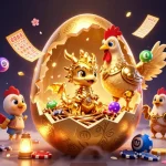 Experience thrilling gameplay with miami4d6 featuring a gold dragon amidst dynamic casino elements.