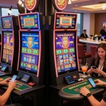 Players enjoying a vibrant casino environment at scoarch.org.uk with credit card payment options.