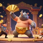 Sun-themed 3D casino illustration showcasing a beetle champion amidst dynamic betting elements.