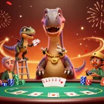 Masuki dunia seru login gacor77 dengan ilustrasi kasino 3D yang penuh warna dan aksi menarik.