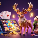 Experience exciting gameplay at taixiumd5 with a vibrant casino-themed 3D illustration.
